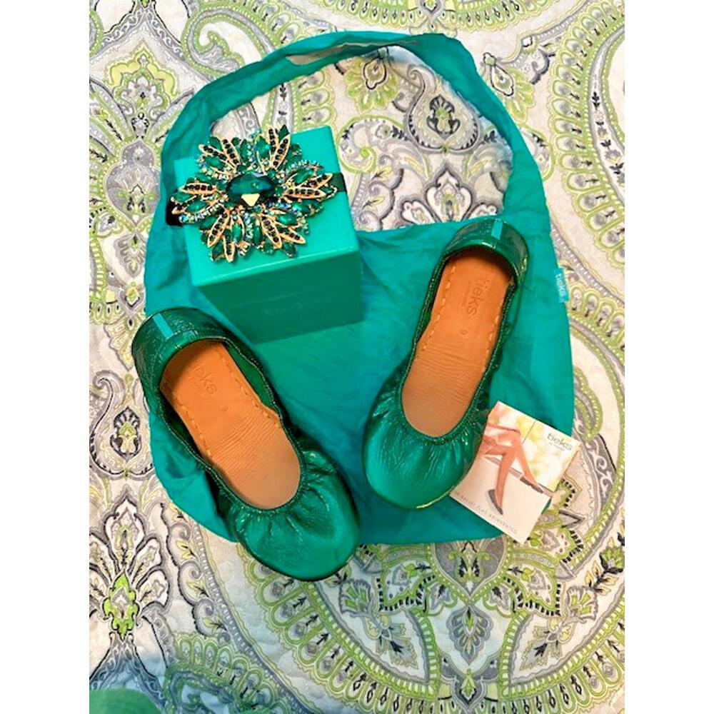 Teal Women's Ballet Flats